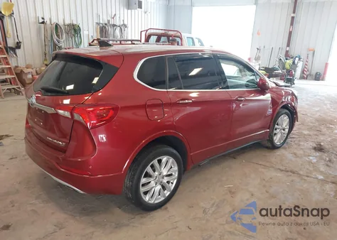 2020 Buick Envision Awd Premium I из США, поврежденный, VIN LRBFX3SX2LD080284